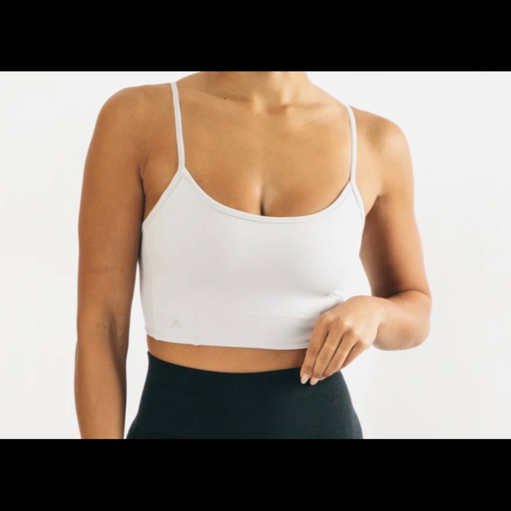 Alphalete Allure tank - silver